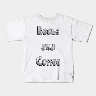 books and coffee Kids T-Shirt